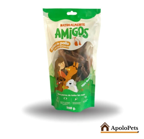 Alitas de Pollo Deshidratadas Naturales para Perros | Snack Saludable y Nutritivo.
