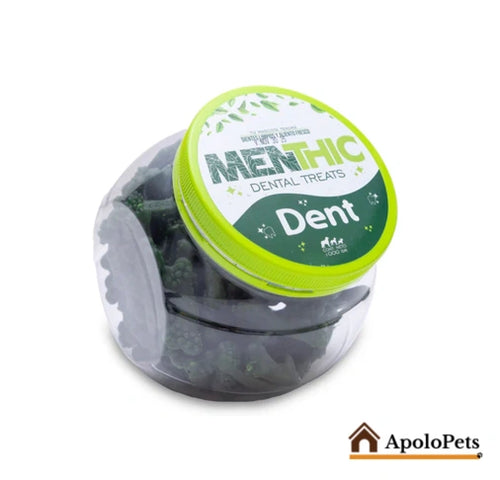 Bombonera Menthic Dental Medium 1000 g – Snack dental para perros