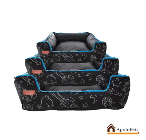 Cama Estampada Luxury Constelaciones para Perros – Confort y Estilo Único