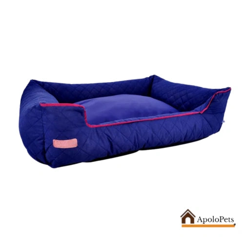 Cama Acolchada Luxury para Perros – Confort Premium y Estilo Elegante