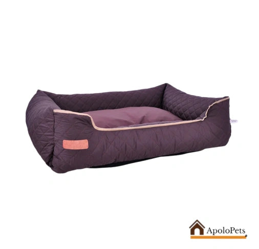 Cama Acolchada Luxury para Perros – Confort Premium y Estilo Elegante