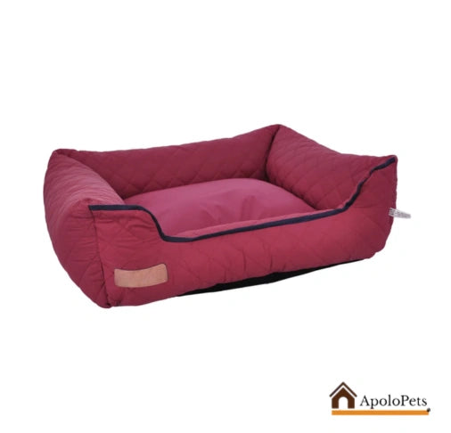 Cama Acolchada Luxury para Perros – Confort Premium y Estilo Elegante