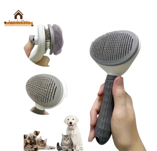 Cepillo Automático para Perros y Gatos Autolimpiante | ApoloPets Colombia