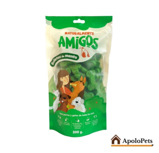 Galletas de Menta para Perros – Snack Natural para Mal Aliento | ApoloPets Colombia
