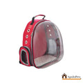 Guacal Morral Panorámico para Perros Pequeños – Viajes Seguros y Cómodos