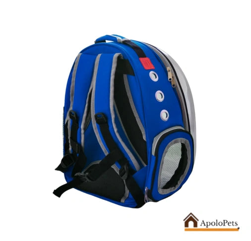 Guacal Morral Panorámico para Perros Pequeños – Viajes Seguros y Cómodos