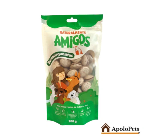 Hamburguesitas Naturales para Perros – Snack con Proteína y Fibra