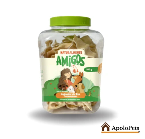 Hojuelas de Res Deshidratadas para Perros – Snack Natural de Proteína
