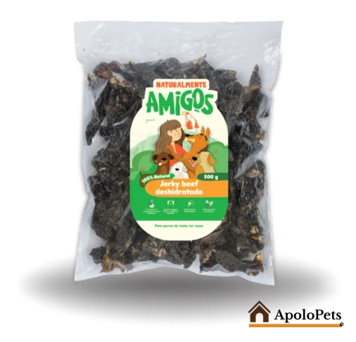 Jerky de Cerdo Deshidratado para Perros – Snack Natural Premium