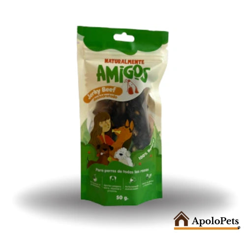 Jerky de Cerdo Deshidratado para Perros – Snack Natural Premium