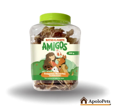Tráqueas de Res Deshidratadas en Recortes para Perros – Snack Natural con Colágeno