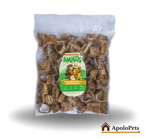 Tráqueas de Res Deshidratadas en Recortes para Perros – Snack Natural con Colágeno