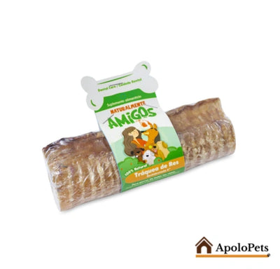 Tráquea de Res Deshidratada 6” para Perros – Snack Natural con Colágeno y Glucosamina